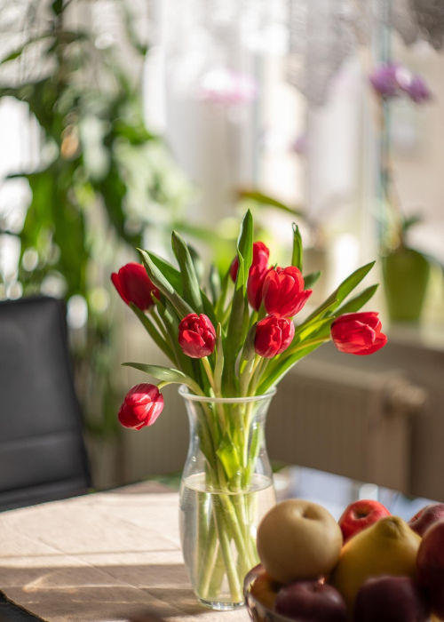 Hand-Painted Decorative Vases
